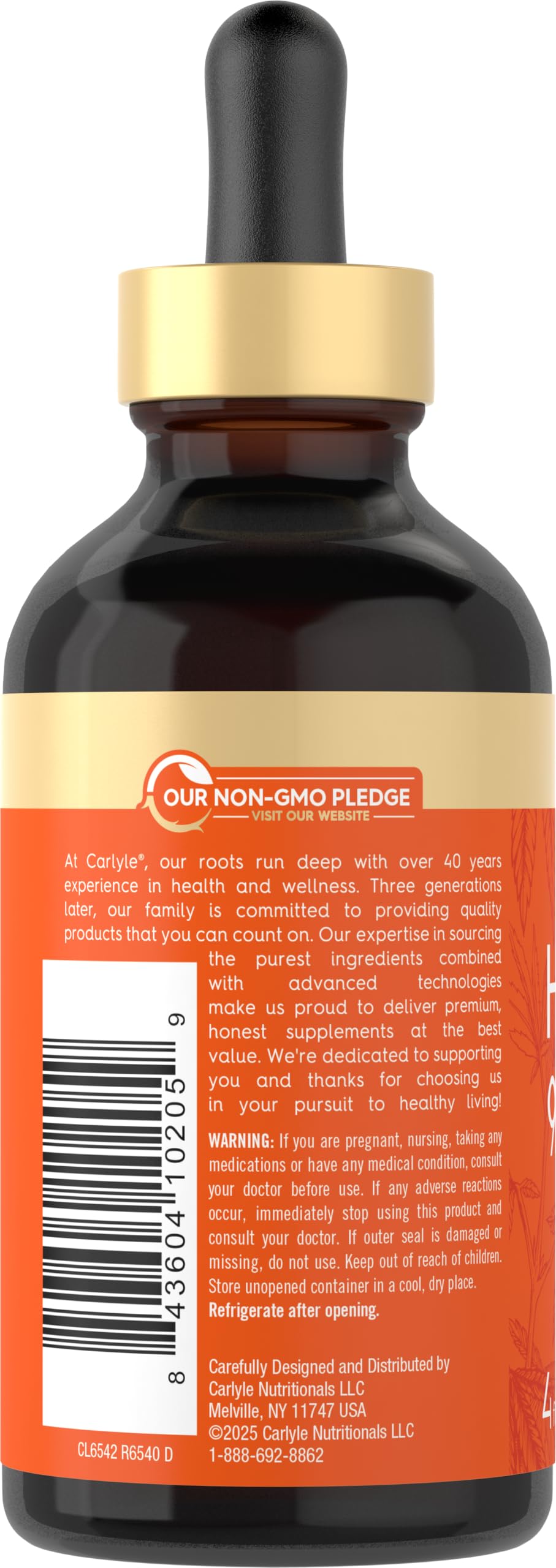 Carlyle Hemp Seed Oil 925,000 mcg | High Potency | Contains Omega 3,6,9 | Cold Pressed | Vegetarian, Non-GMO, Gluten Free
