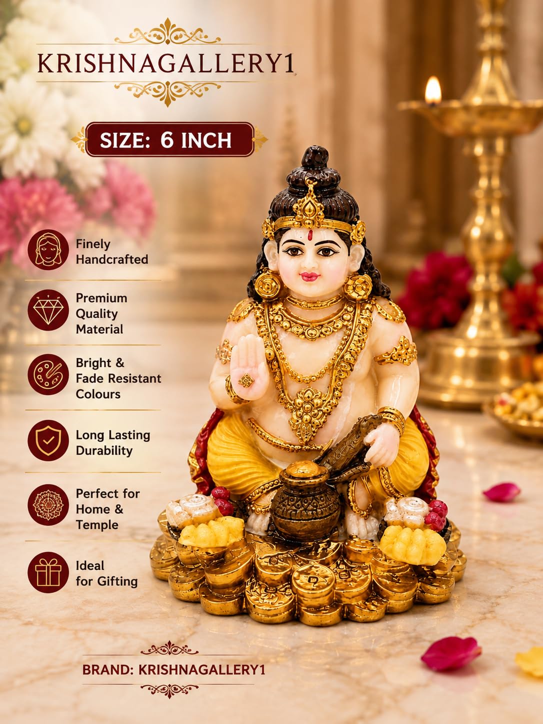 Lord Kuber Murti - Bring Wealth & Prosperity -3