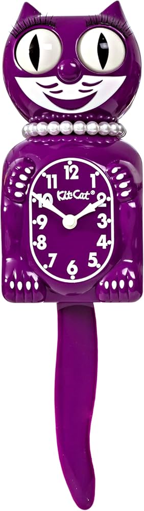Amazon.com: Kit-Cat Klock Limited Edition Boysenberry Lady with