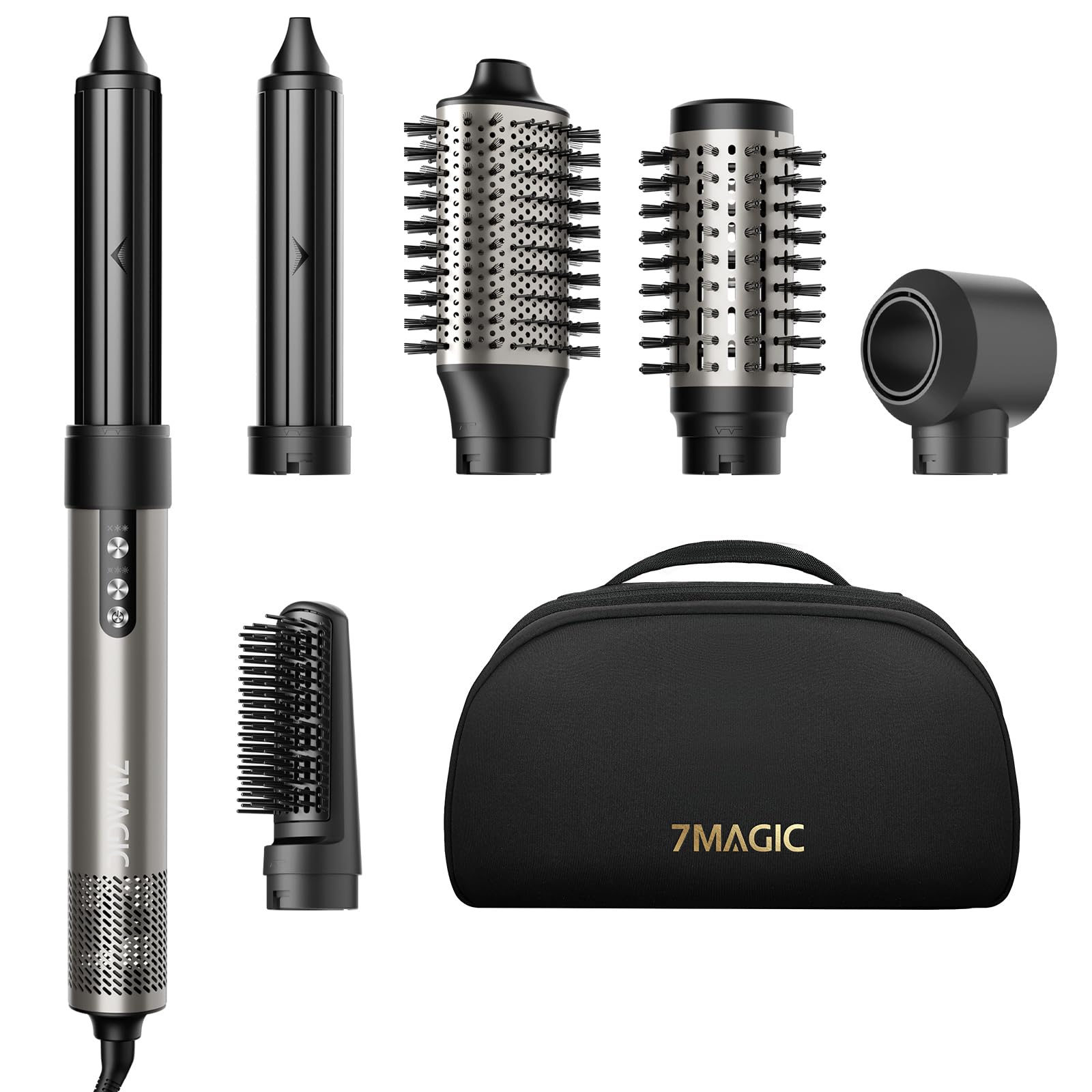 Amazon.com: 7MAGIC 6 in 1 Multi Hair Styler & High-Speed Hair