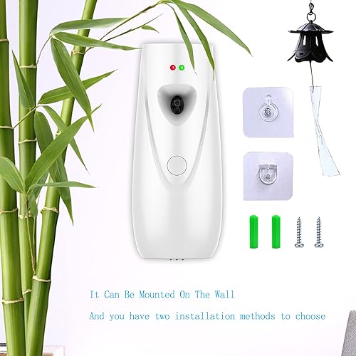 Miniatura 3 de Dispensador automático de fragancia de aire para el hogar, ambientador en aerosol montado en la pared para el hogar, oficinas, escuelas,