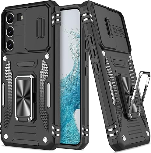AUPAI Funda para Galaxy S22 con cubierta para cámara, grado militar, a prueba de golpes, resistente, para Samsung S22, funda protectora de prueba de disponible en Yaxa Colombia