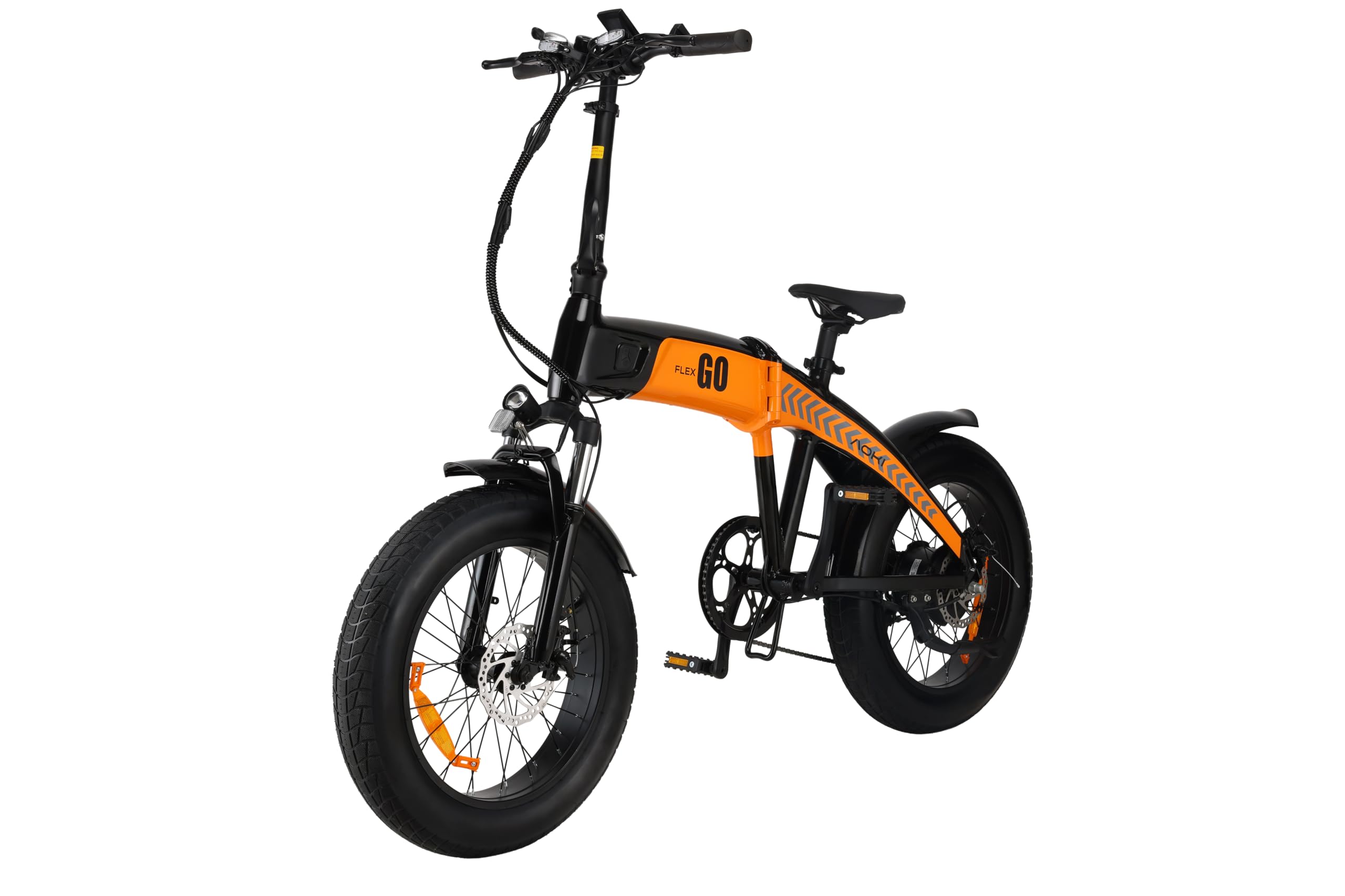 foldable electric bicycle india Aoki Flex Go | 48V 250W Hub Motor | 70km Range | 12.8Ah Removable Samsung Battery | 20