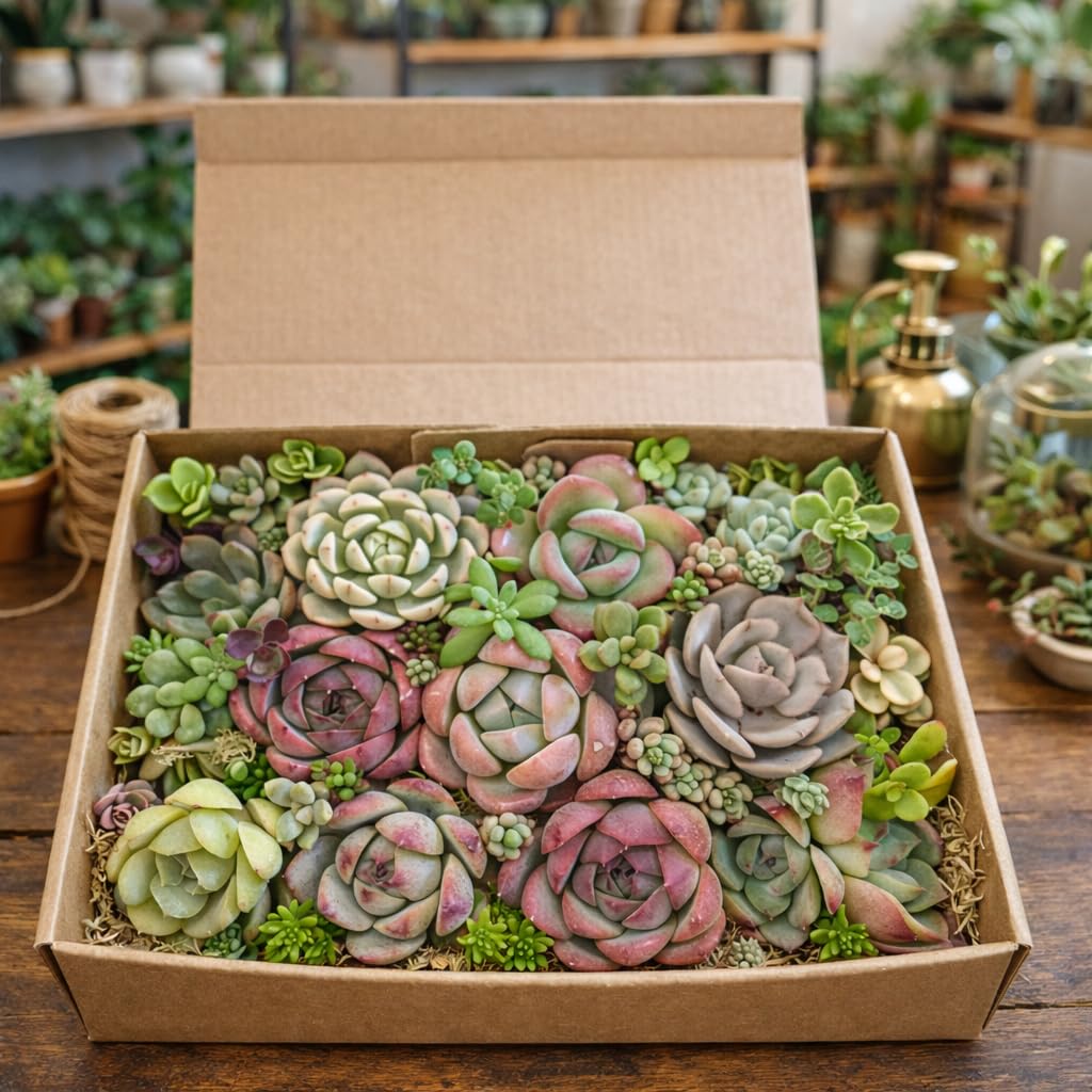 Amazon｜多肉植物 カット苗とセダム寄せ植えセット｜観葉植物