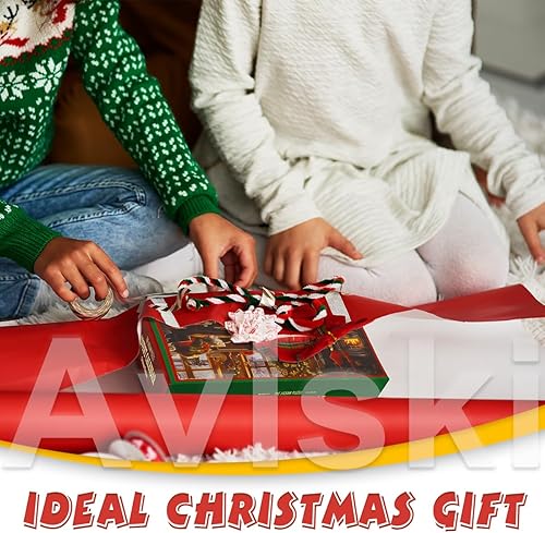 Miniatura 4 de Calendario de Adviento de Navidad 2023 - Rompecabezas de 1000 piezas para niños y adultos, 24 cajas de rompecabezas de calendario de cuenta