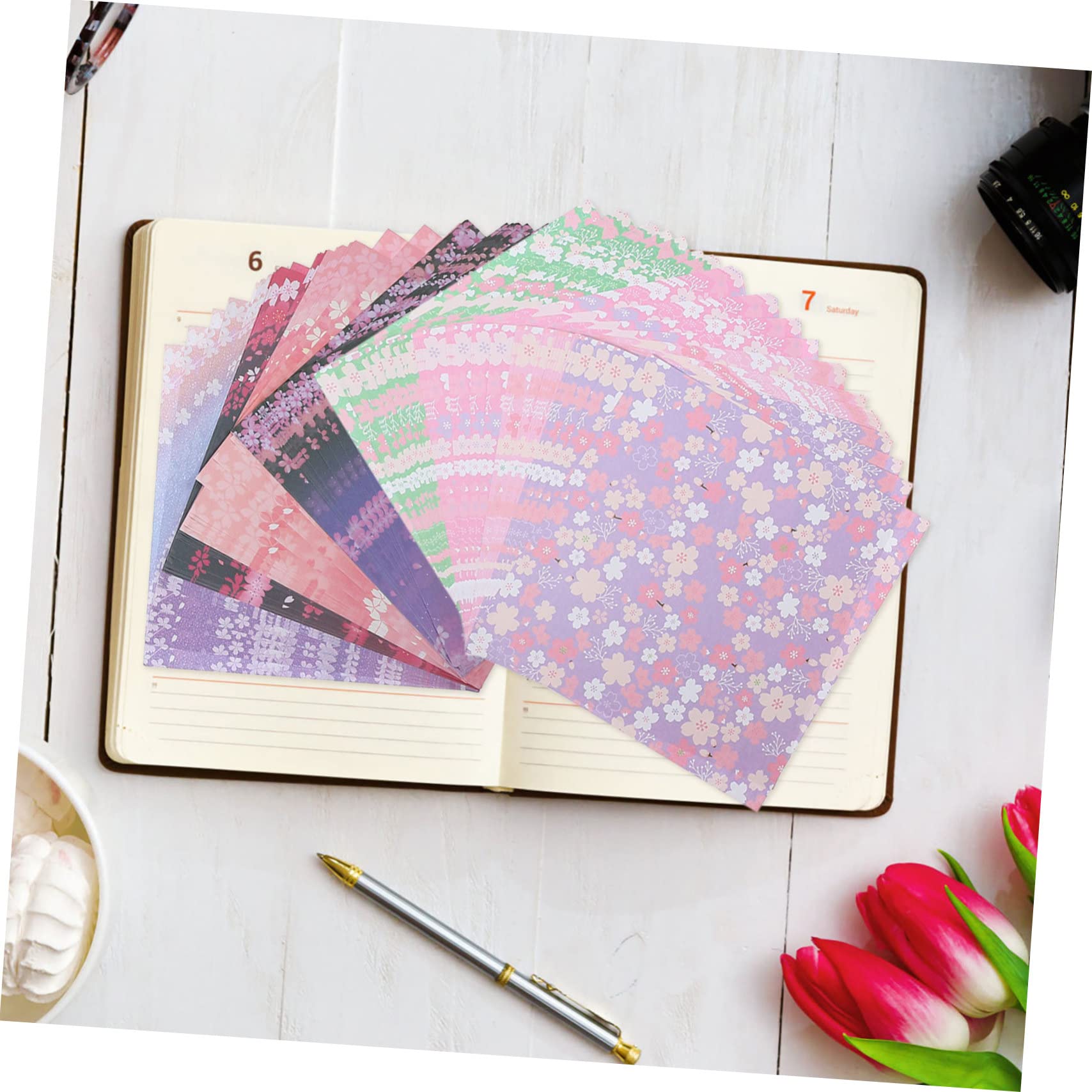 480hojas Papel Papiroflexia Doble Cara Resistente Para Manualidades y Origami