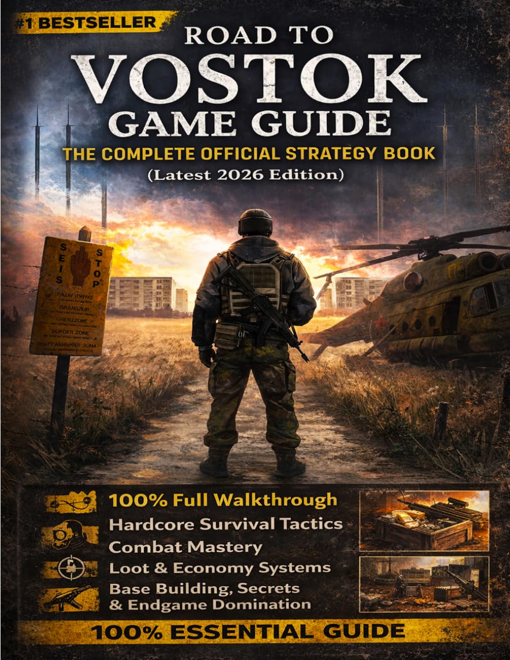 ROAD TO VOSTOK GAME GUIDE: THE COMPLETE OFFICIAL STRATEGY BOOK (Latest 2026 Edition): 100% Full Walkthrough, Hardcore Survival Tactics, Combat ... Base Building, Secrets & Endgame Domination