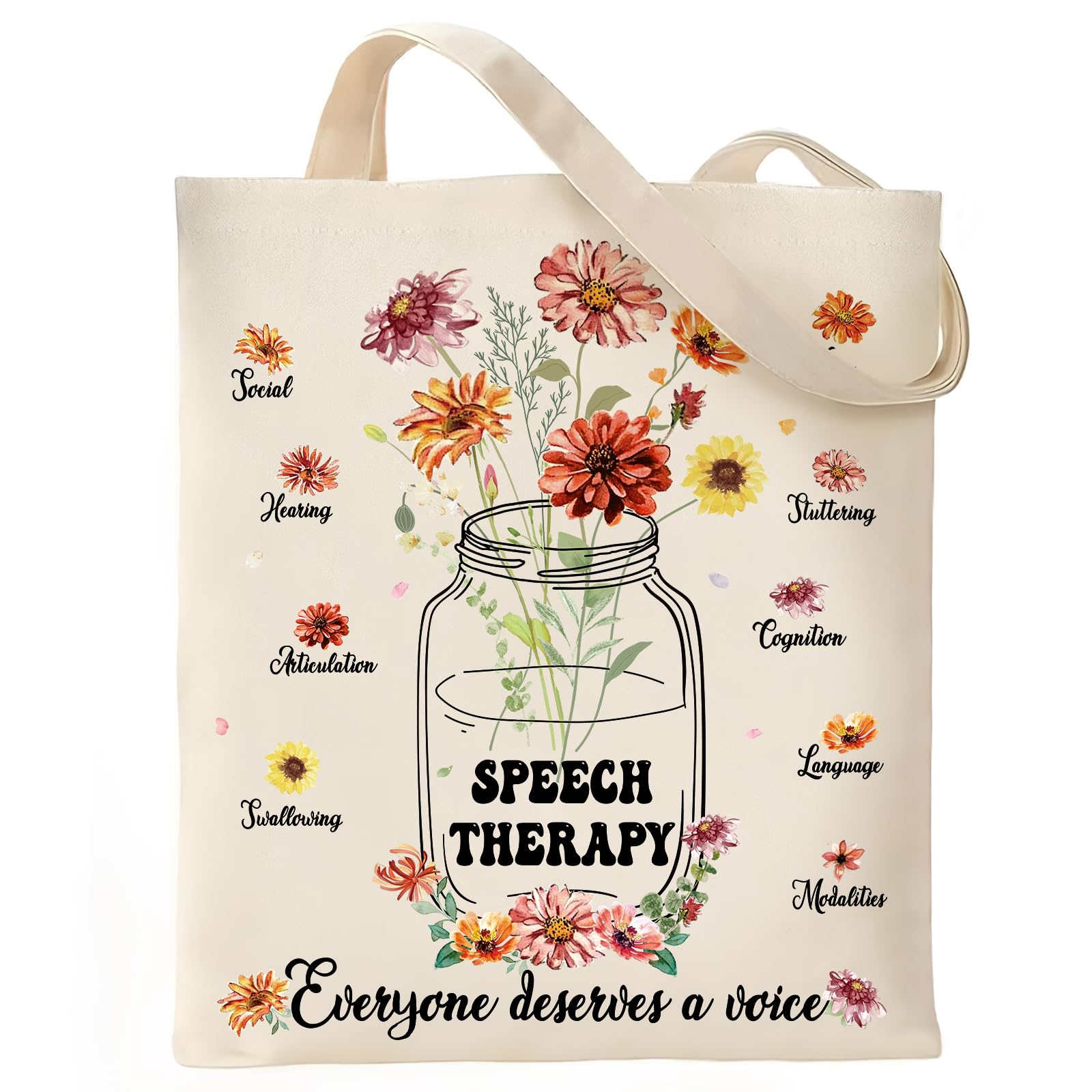 VeloKomo Canvas Tote Bag Gift - Funny Reusable Cloth Bags Vintage Totes Gifts for Women Shopping Grocery Lover Books Reader