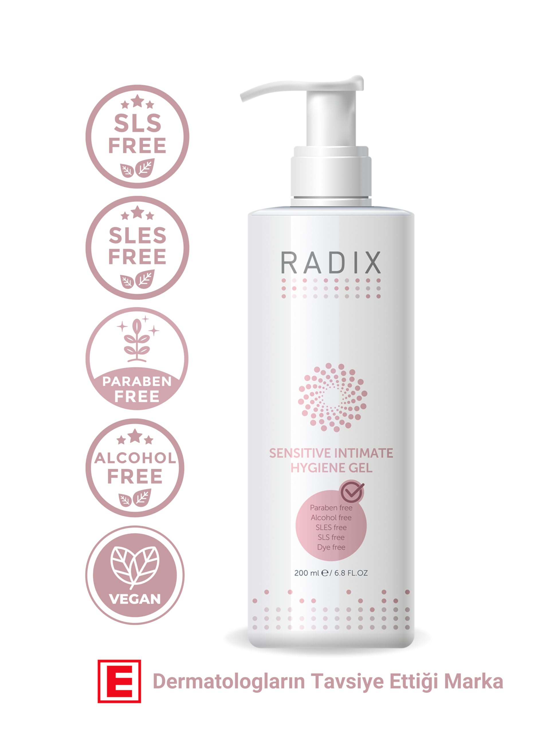 Juvera Radix Hassas Temizleyici İntim Jel 200 ml