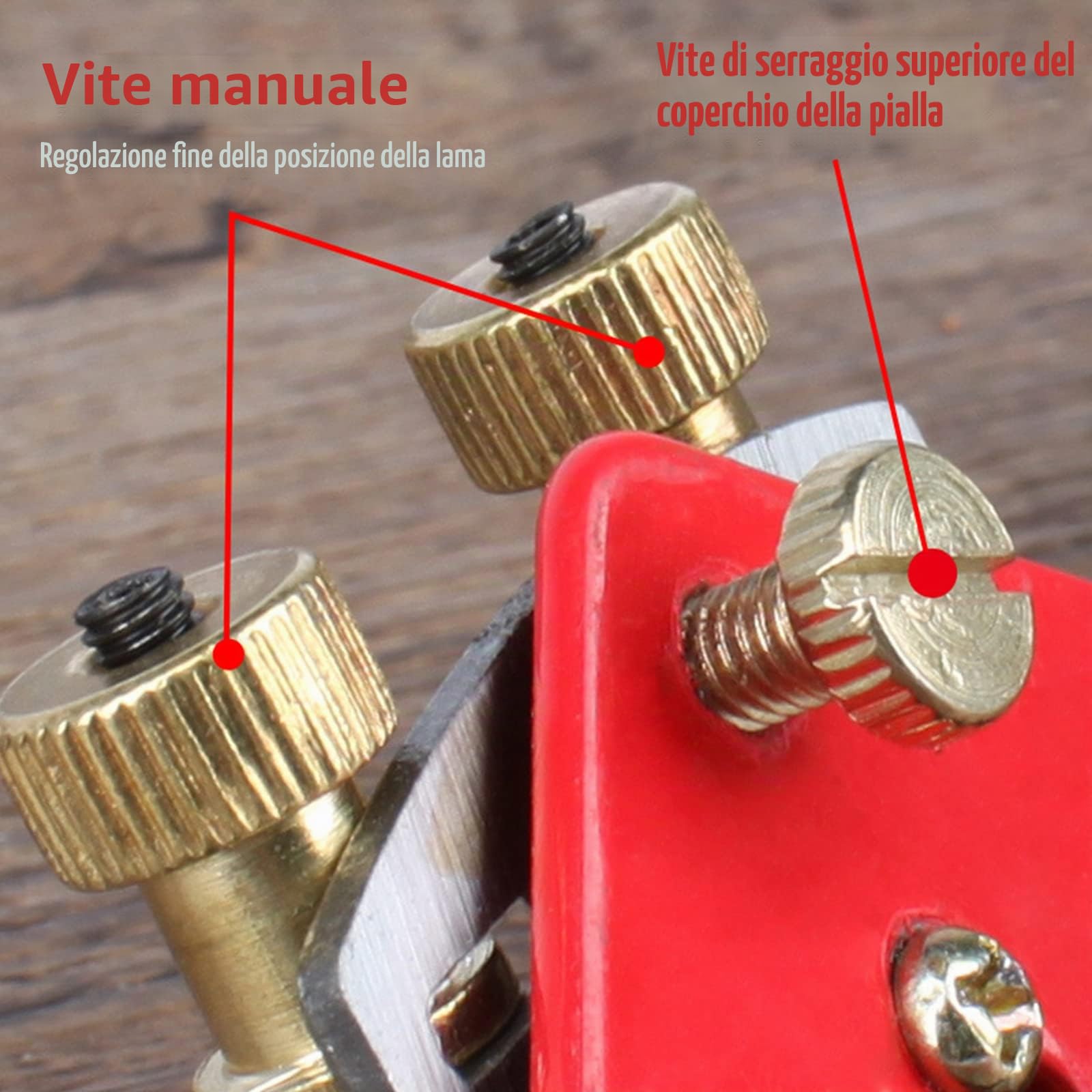 Pialla a coda regolabile Spokeshave per legno, strumento da lavoro a mano