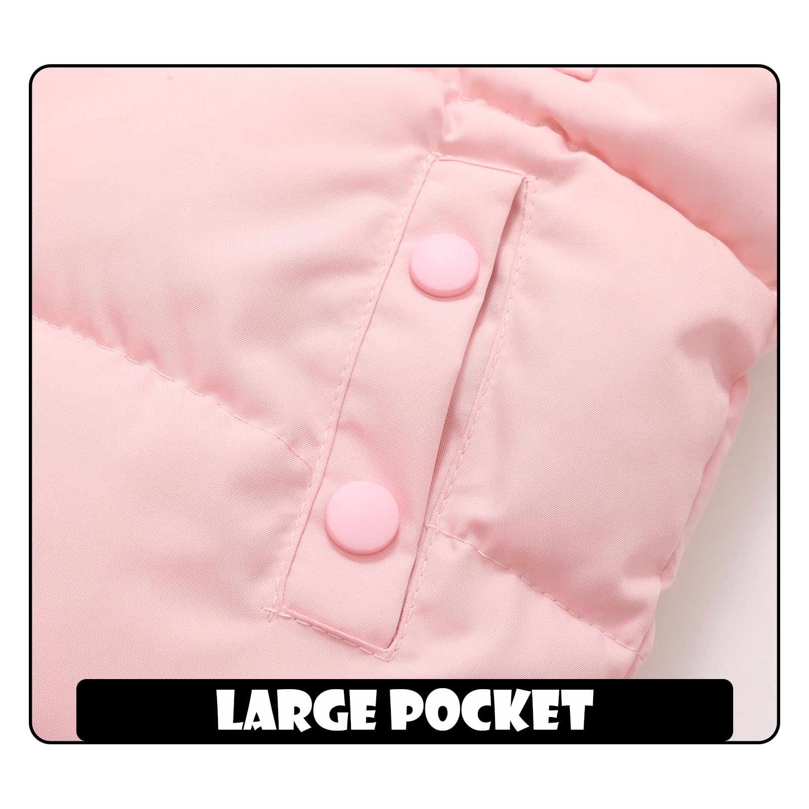 Kleinkind Wintermantel Baby Jacke Schnee Junge Hoodie Puffer Mädchen Fleece Kleidung 1-5T