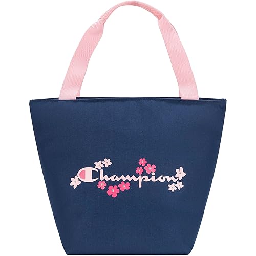 Champion Fresh Tote Lunch Kit, Navy/Pink, One Size
