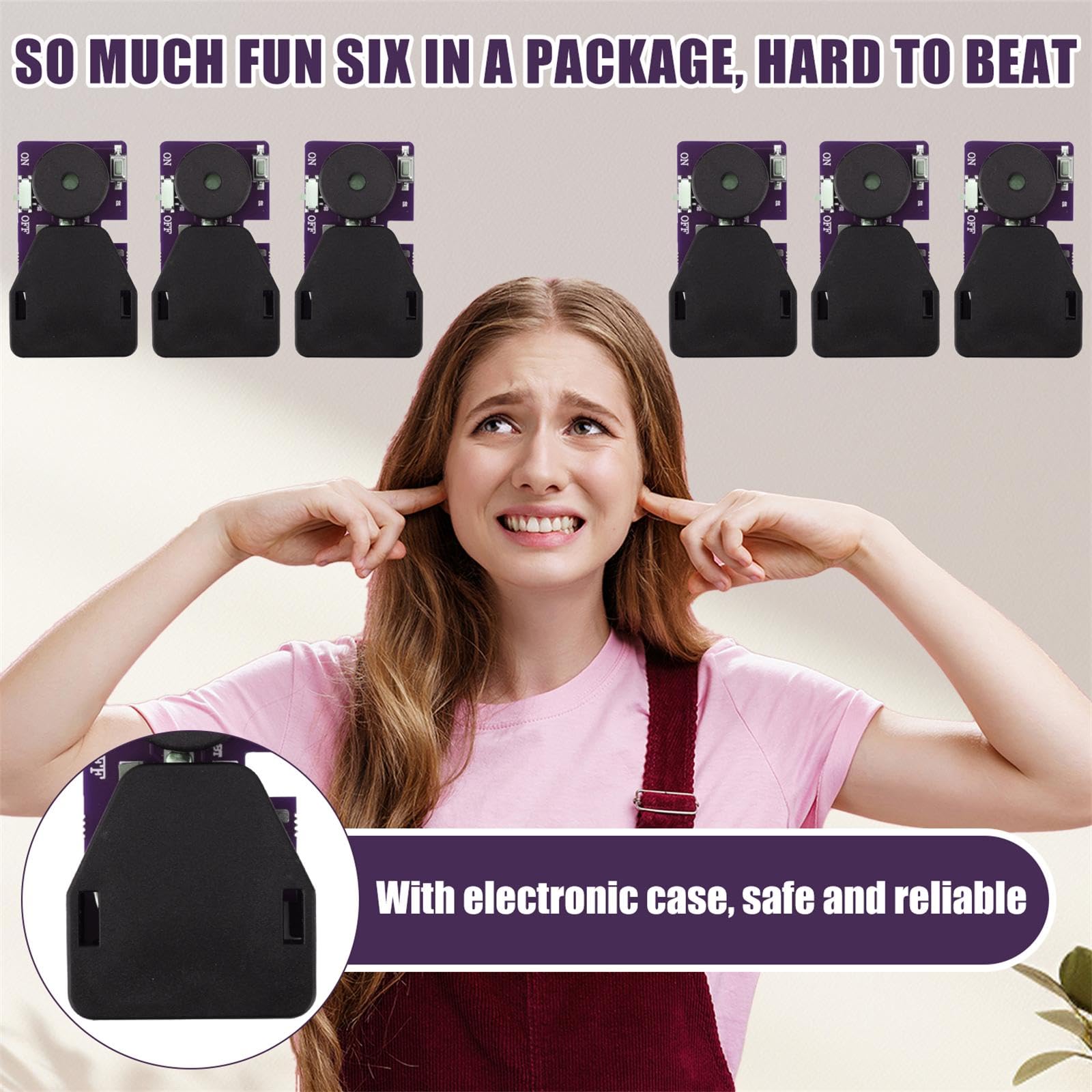 BTFO 6pcs Cricket Noise Maker Prank - Image 3