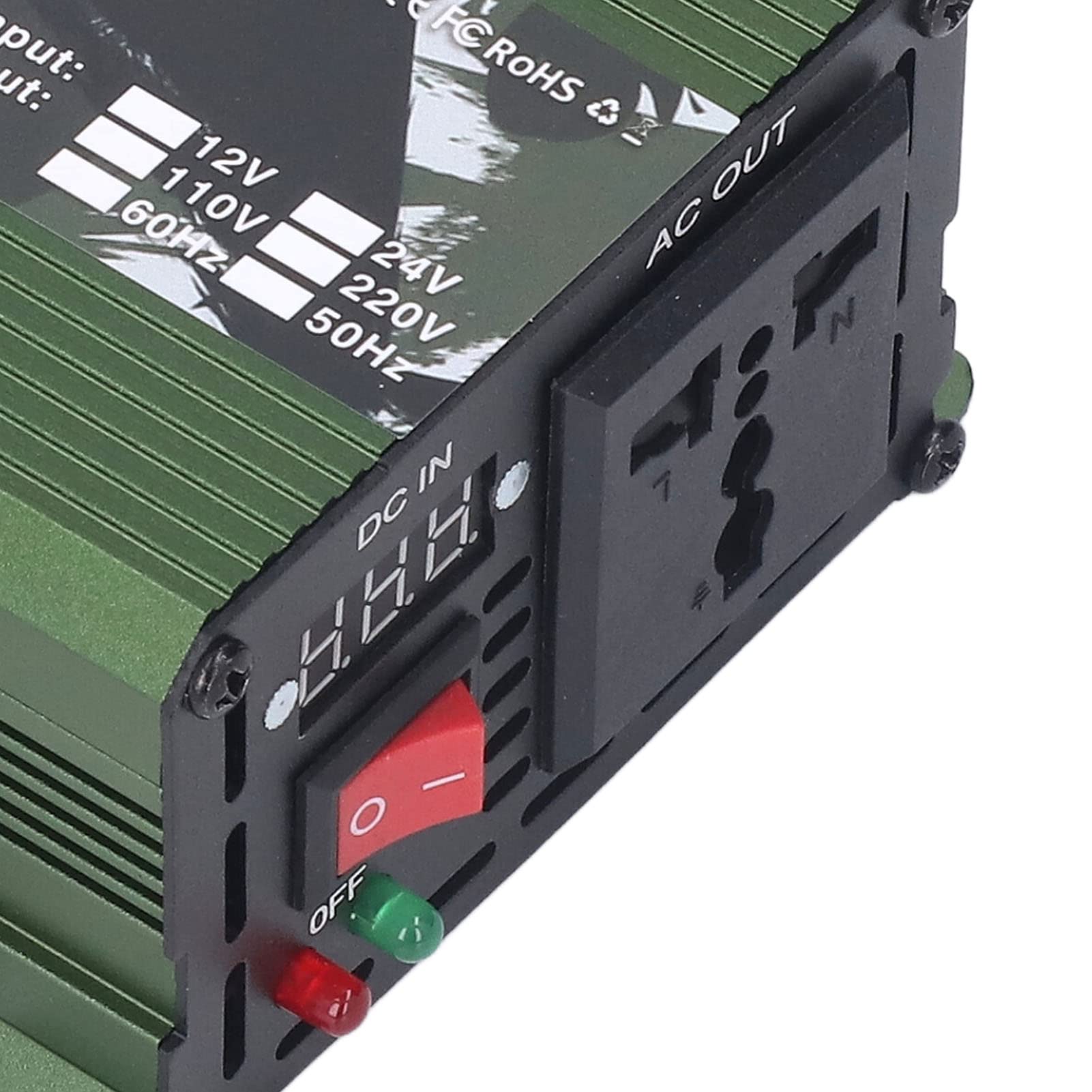 inverter sinusoidale puro alimentatore portatile di raffreddamento efficiente inverter da campeggio universale per per laptop, telefono, TV