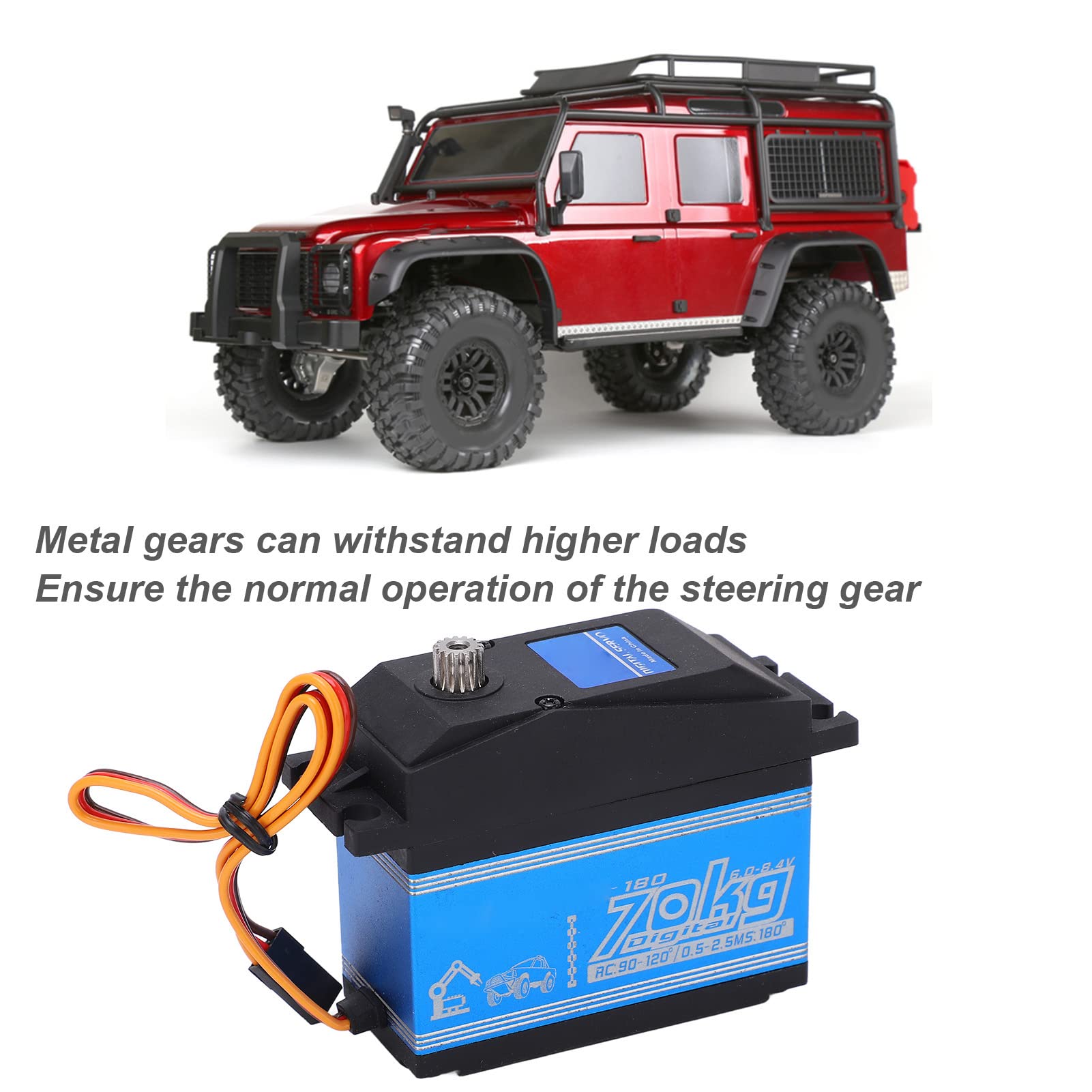 20KG RC Servo High Torsion Copper Aluminium Gear Servo numérique 20KG RC Servo High Torsion Copper Aluminium Gear Servo numérique