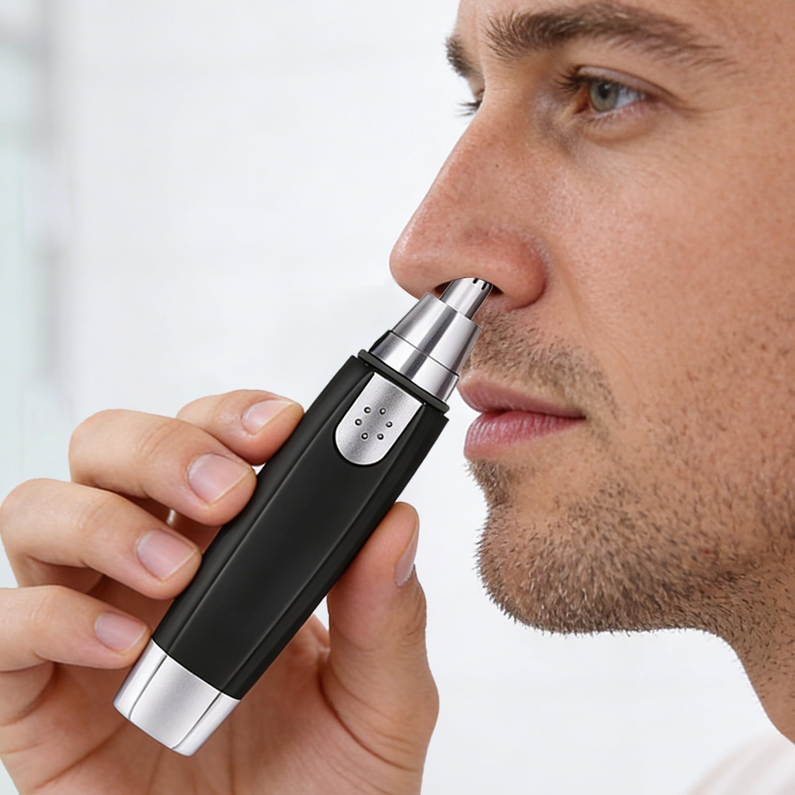 Nose Hair Trimmers 2025 Professional Painless Eyebrow Ear Hair Washable Trimmer for Men Women Power Operated