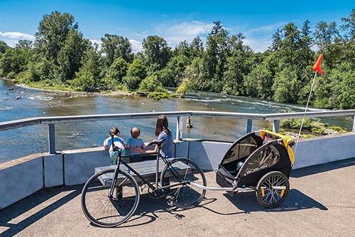 Miniatura 10 de Burley Bee 1 y 2 asientos ligero remolque para bicicleta para niños