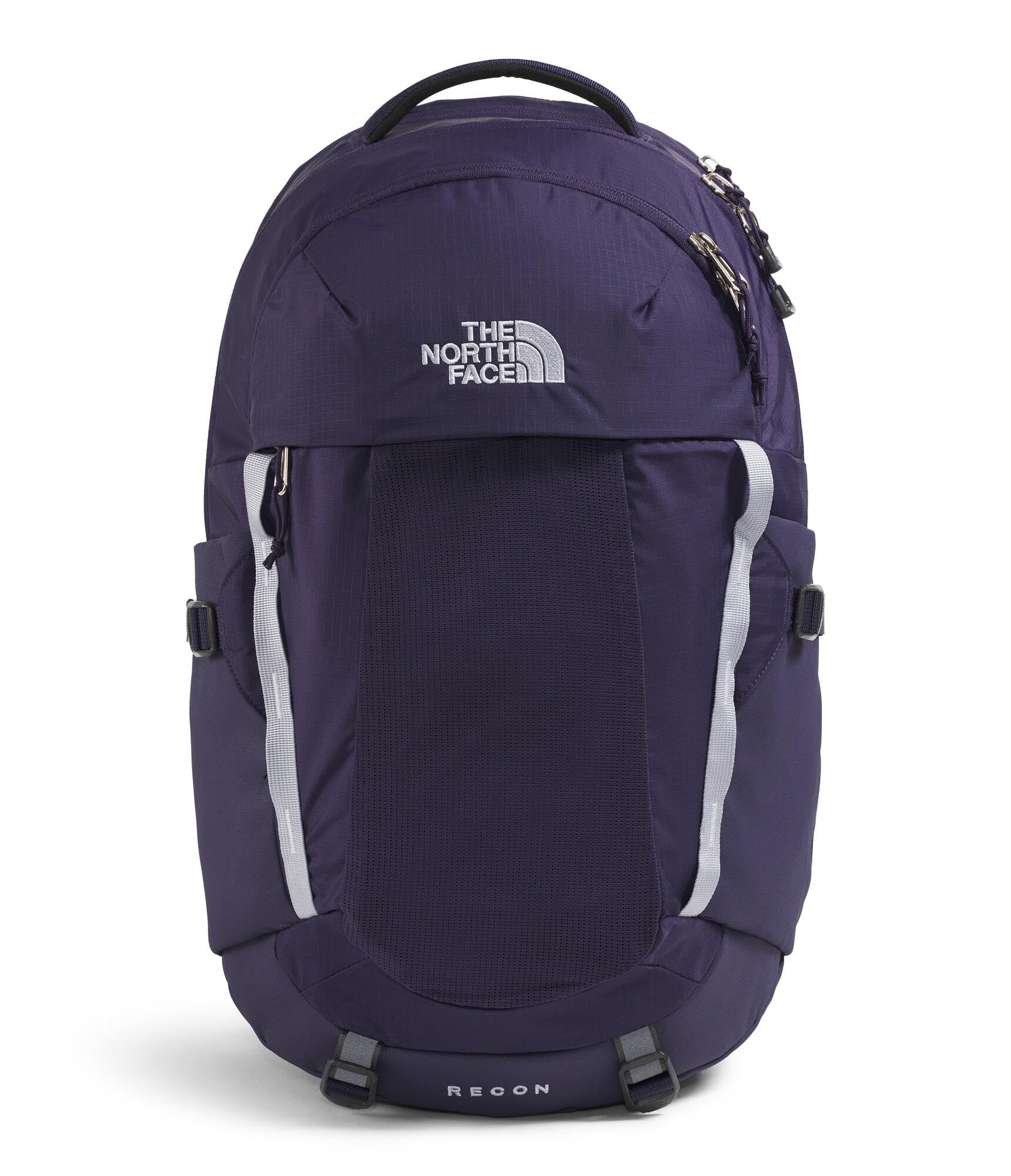 The North Face Women's Recon Everyday Laptop Backpack - Commuter Travel Bag, 16" Laptop Sleeve, Water-Repellent, Eternal Purple/Blue Flax, One Size