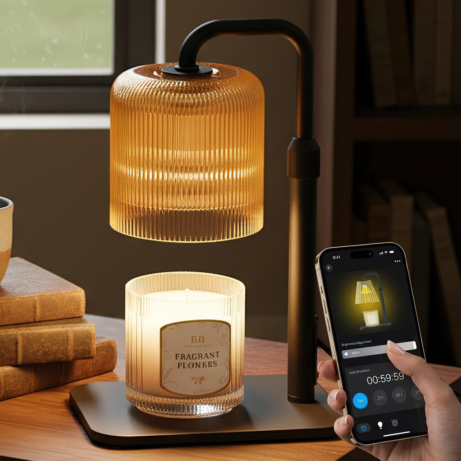 Fistone Smart Candle Warmer Lamp, App & Voice Controlled