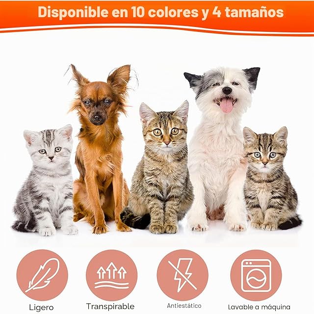 Foto 7 de 7 de PETCUTE Chaqueta para Perros,Chaleco de Forro Polar para Perro,A Prueba de Viento Ropa para Perros…