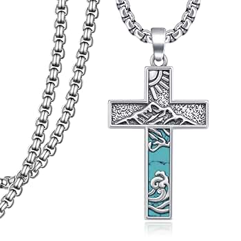 希少 KAPITAL ターコイズ 十字架 ネックレス STERLING刻印 希少 KAPITAL ターコイズ 十字架 ネックレス STERLING刻印