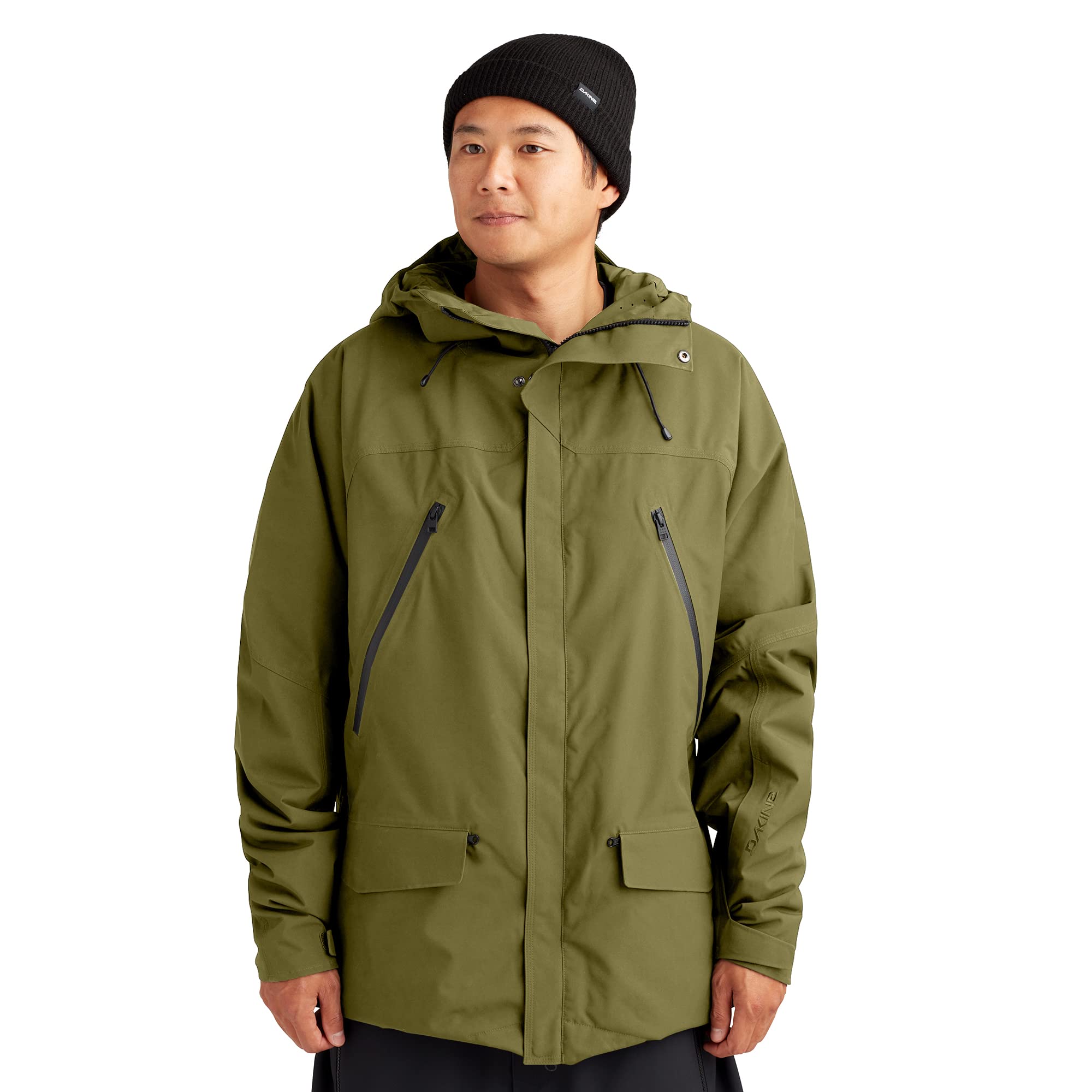 Dakine Mens Reach Insulated Waterproof Ski/Snowboard Jacket, Earth Green, Large