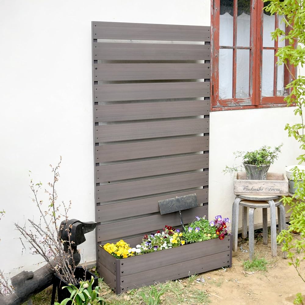 Amazon | ガーデンマスター(Gardenmaster) フェンス 目隠し 人工