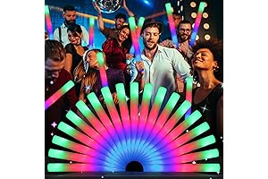 WELLENT64 LED Foam Glow Sticks: Light Up Your Parties!