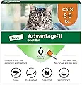 Advantage II Small Cat Vet-Recommended Flea Treatment & Prevention | Cats 5-9 - product image