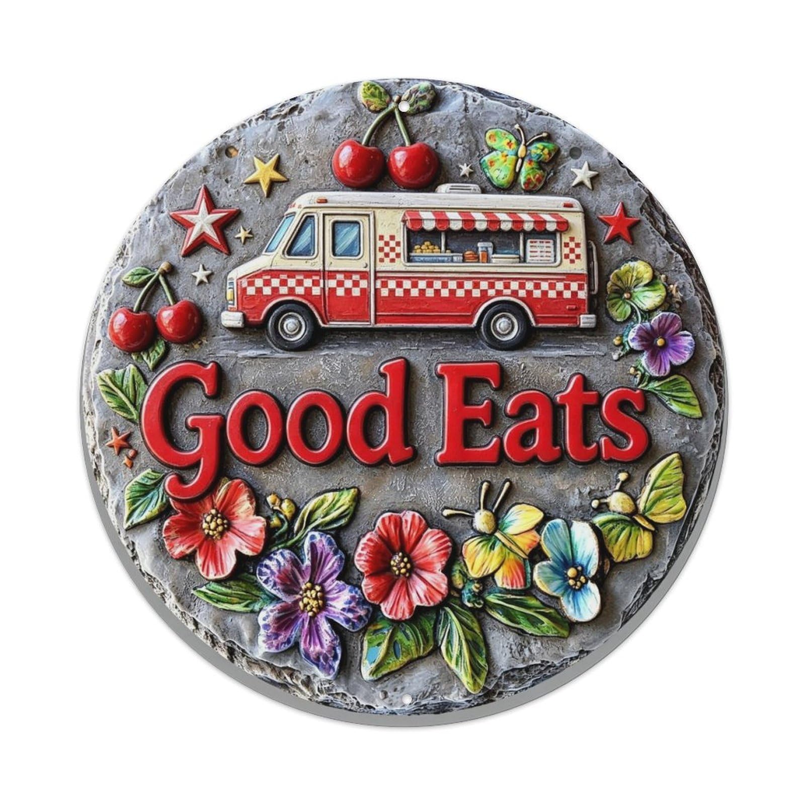 Good Eats Metal Tin Sign Plaque