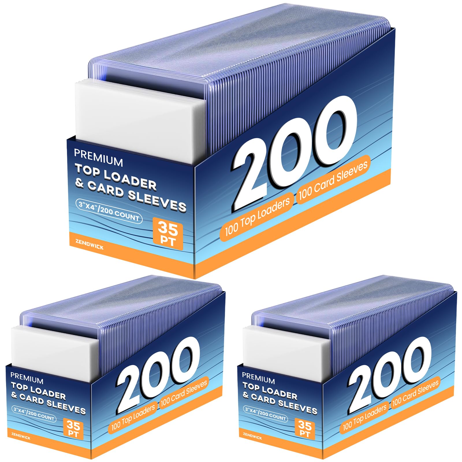 top loader card sleeves target Amazon.com: 600 Card Sleeves Top Loaders for Cards, 3