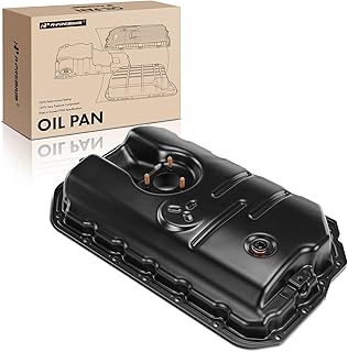 A-Premium Lower Engine Oil Pan Sump with Drain Plug Compatible with Audi A4 Quattro, A5 (Quattro), A6 (Quattro), A7 (Quattro), A8 (Quattro), Q5 Q7