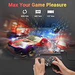 KYY Portable Monitor 15.6'' FHD 1080P USB C HDMI Gaming Monitor Ultra-Slim IPS Display w/Smart Cover & Speakers, Plug&Play, External Monitor for Laptop PC Phone Mac Xbox PS4