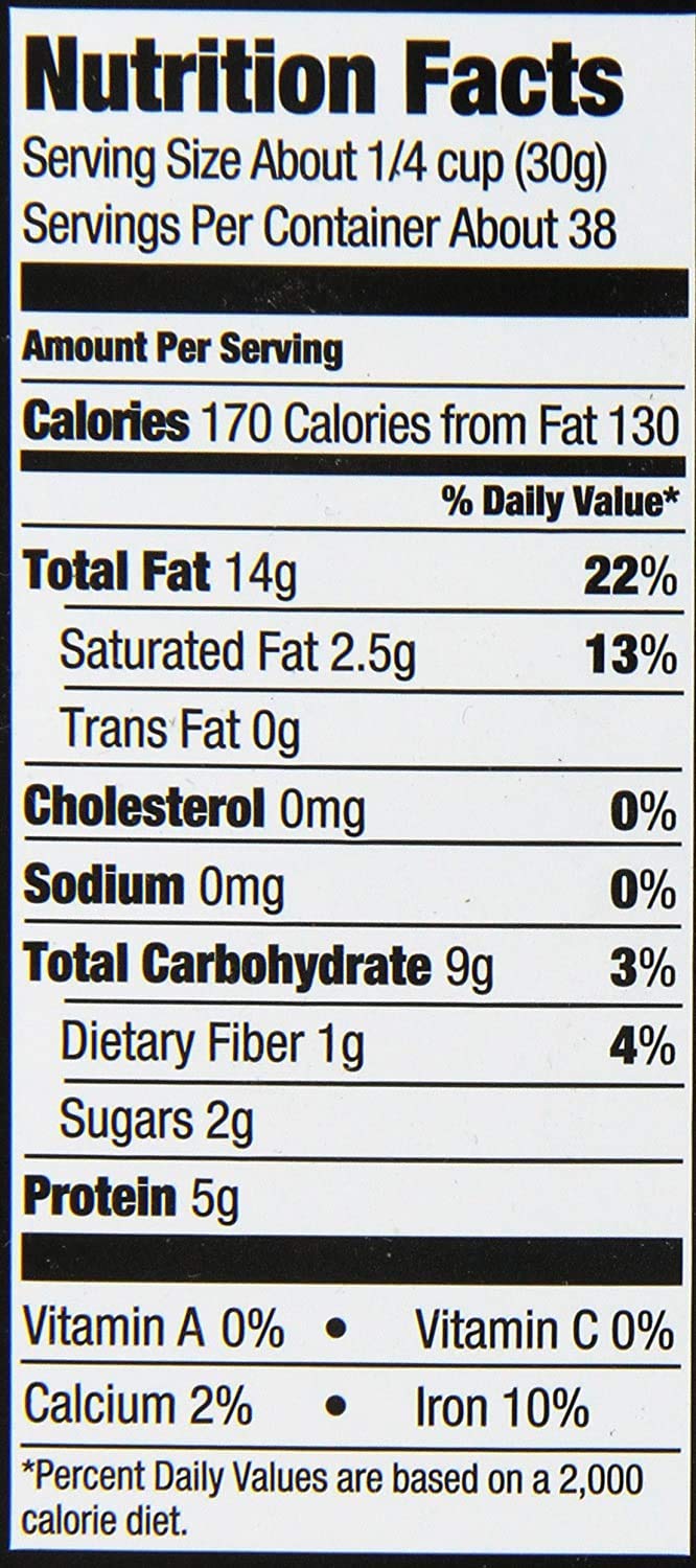 Kirkland Signature Unsalted Cashews, 2.5 Pound, 1 Pack