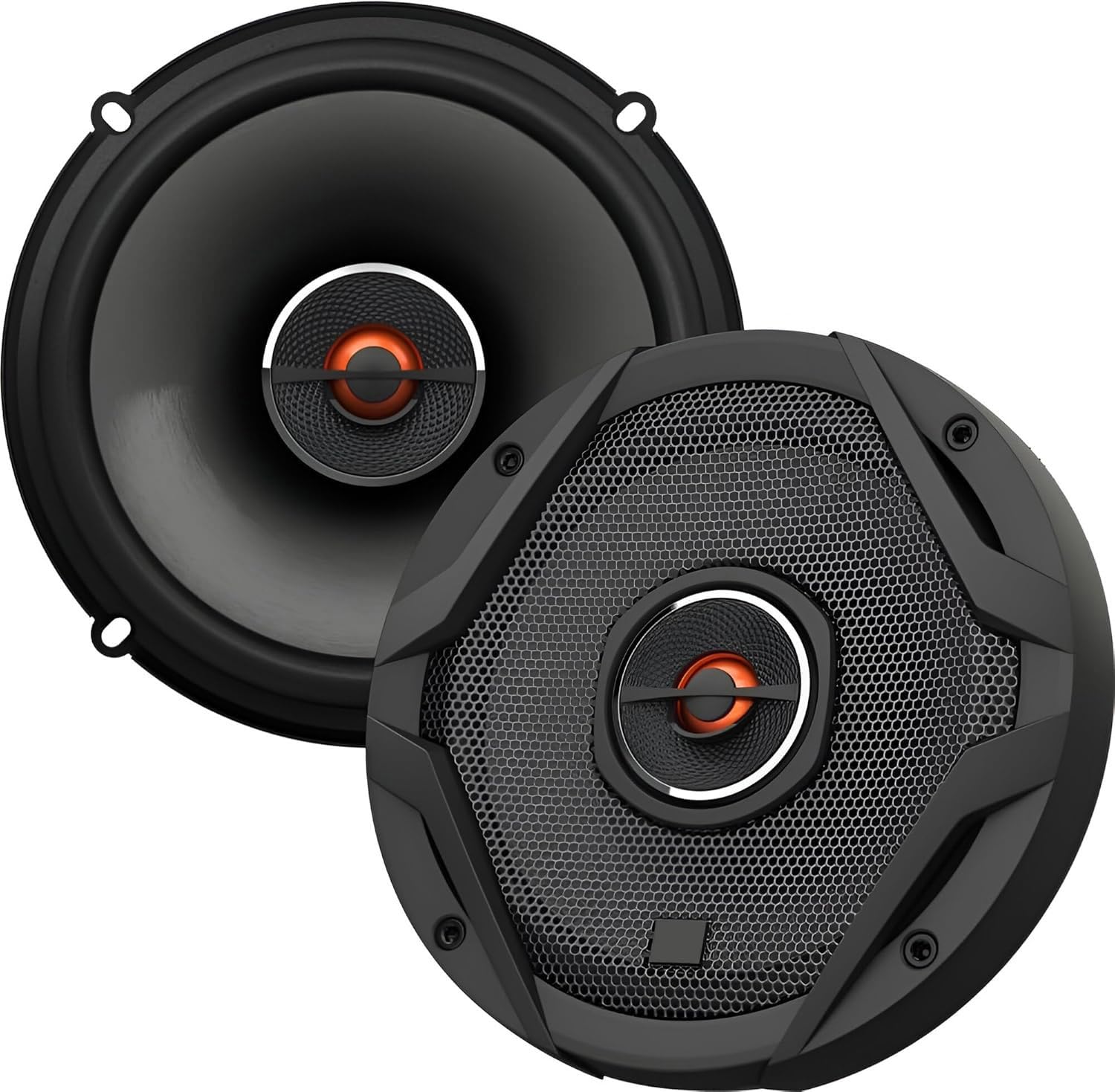 Lautsprecher Boxen Einbaupaket für JBL GX602 kompatibel mit Renault Trafic II vorne | 2X Tief-Mitteltöner mit integriertem Hochtöner 180W MAX