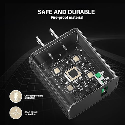 Miniatura 7 de NEXPOW X7 Arrancador de coche + cargador adaptador de corriente USB-C de 18 W, paquete de batería de arranque de pico de 3000 A para motores de