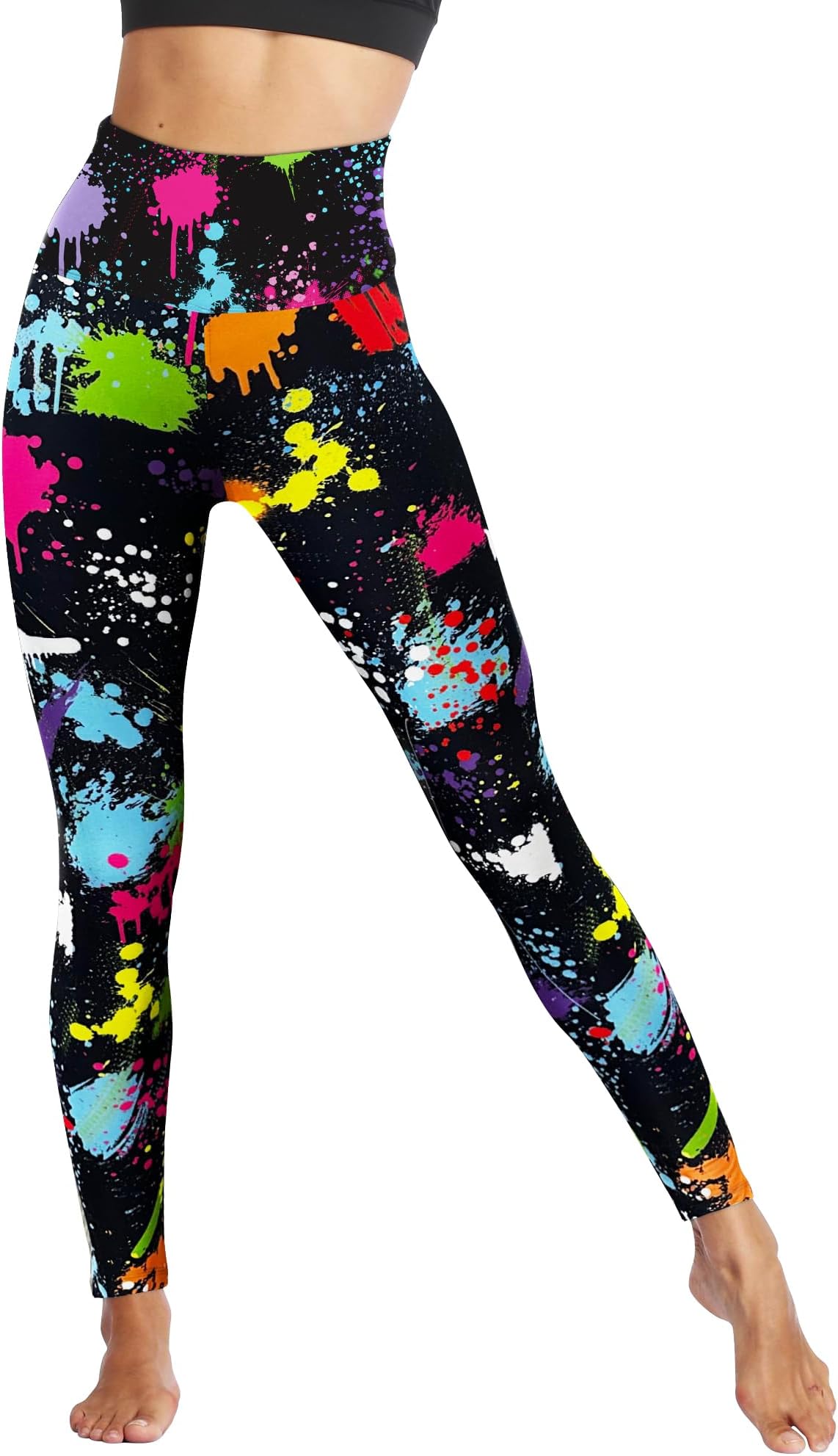 adidas leggings neon