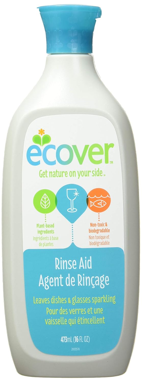 Ecover Naturally Derived Rinse Aid for Dishwashers, 16 Ounce Amazon