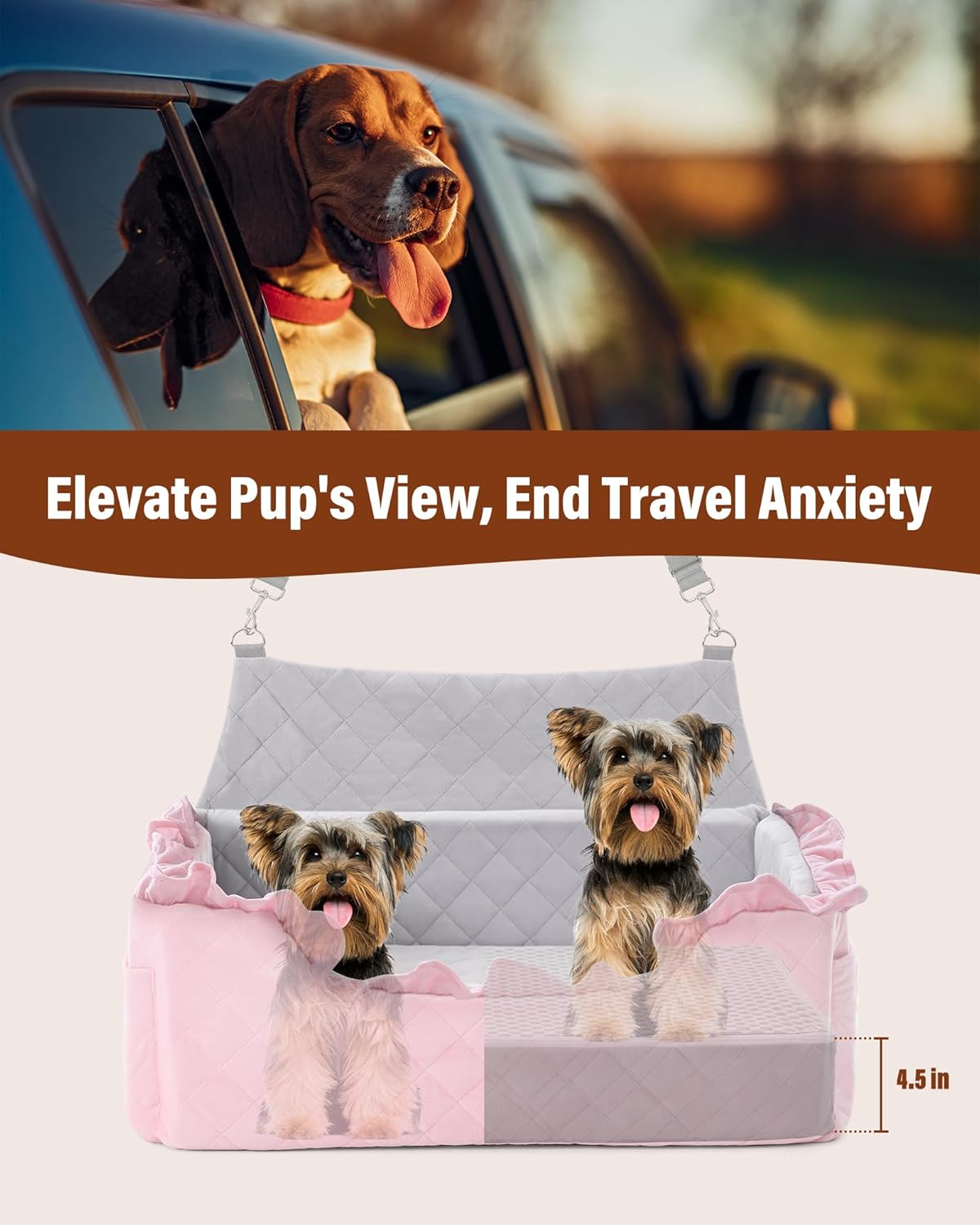 Travel in Style: The Ultimate Dog Car Seat Review for Comfort and Safety!