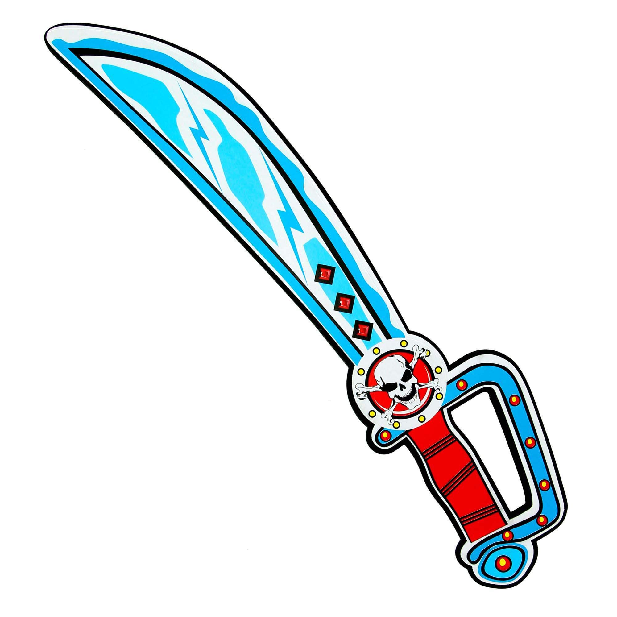 W WIDMANN MILANO Party Fashion - Soft Foam Sword Kids Play Sword Weapon Soldier Theme Party Carnival