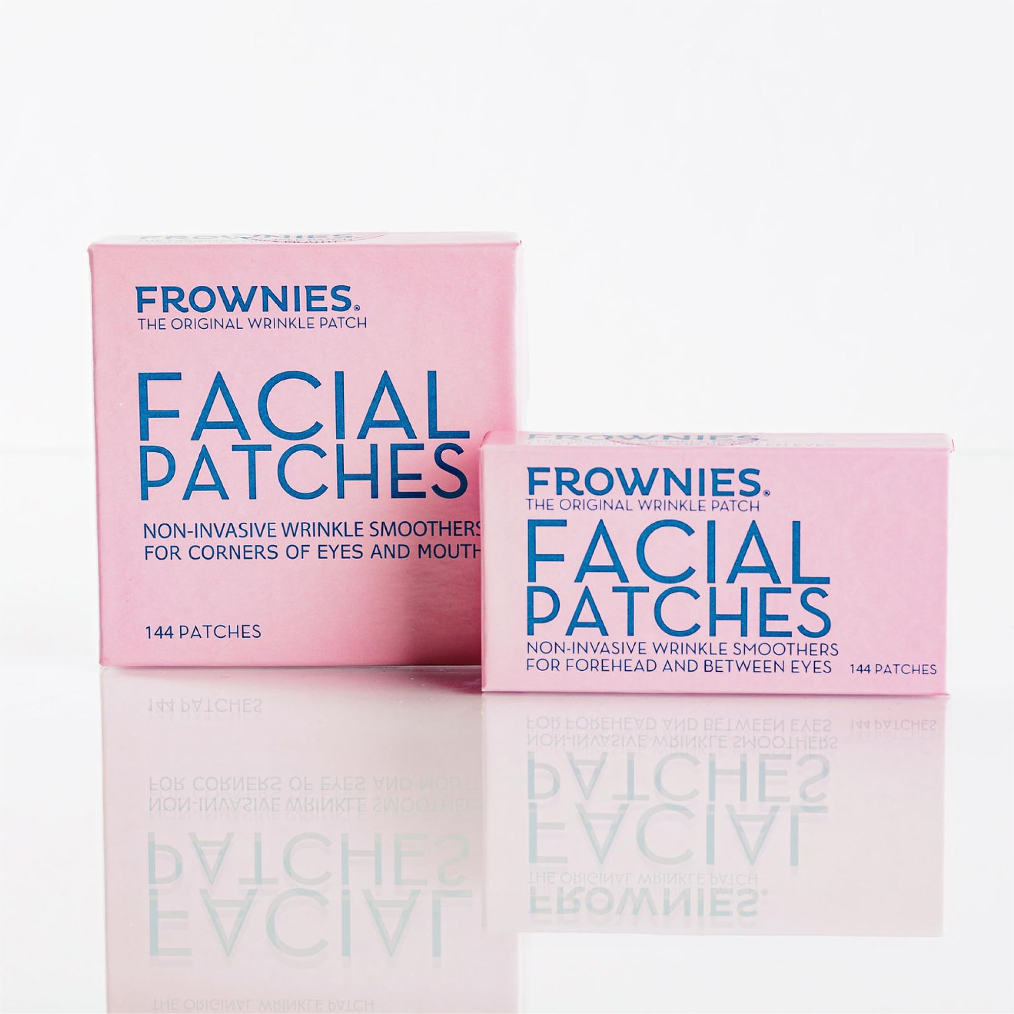 Facial Wrinkle Patches Bundle – Forehead & Between the Eyes (144) Corners of Eyes & Mouth (144) Anti Wrinkle Patches – Helps Smooth Frown Lines and Smile Lines