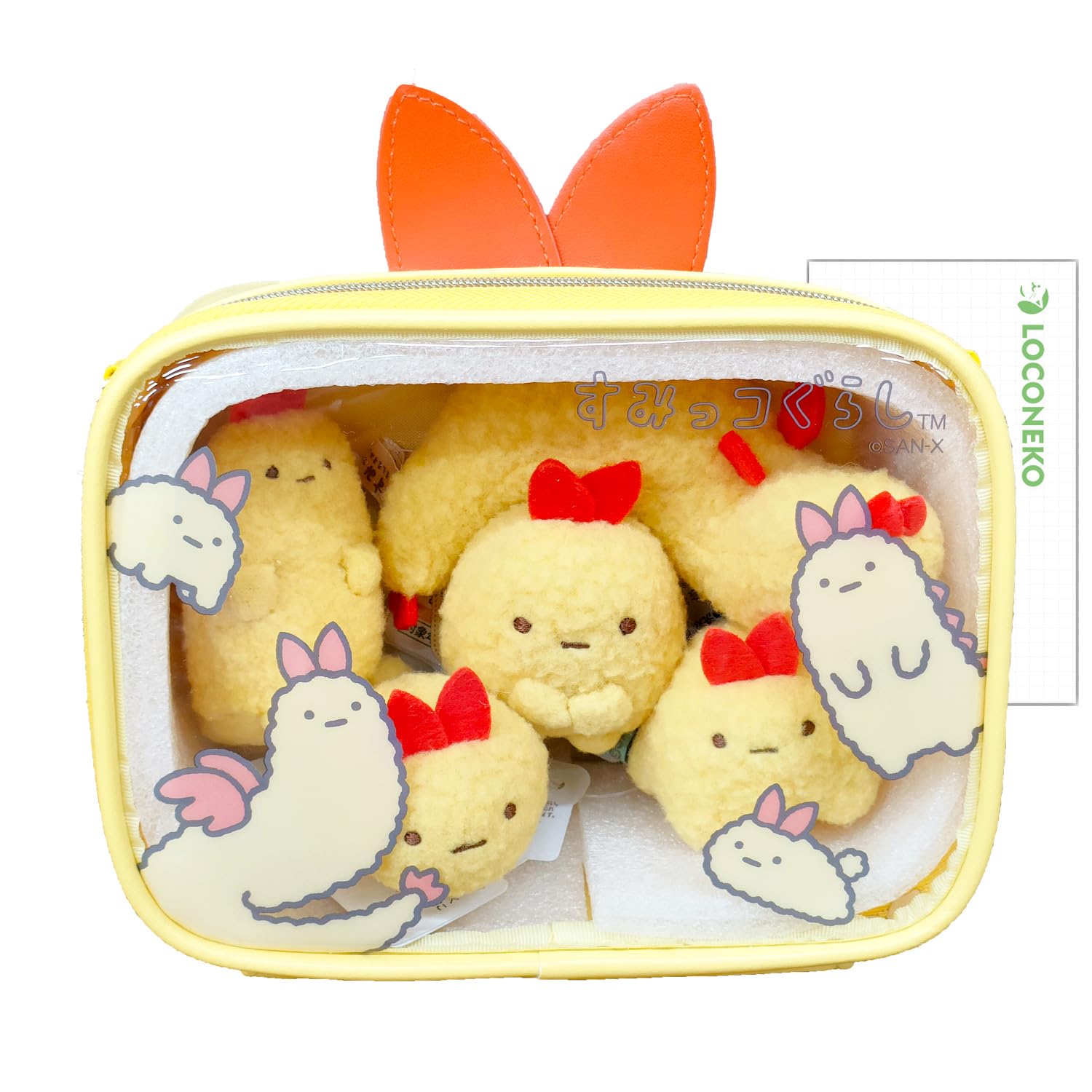 えびふらいのしっぽ てのりぬいぐるみセット てのり すみっコ Amazon.co.jp: サンエックス すみっコぐらし おでかけすみっコ