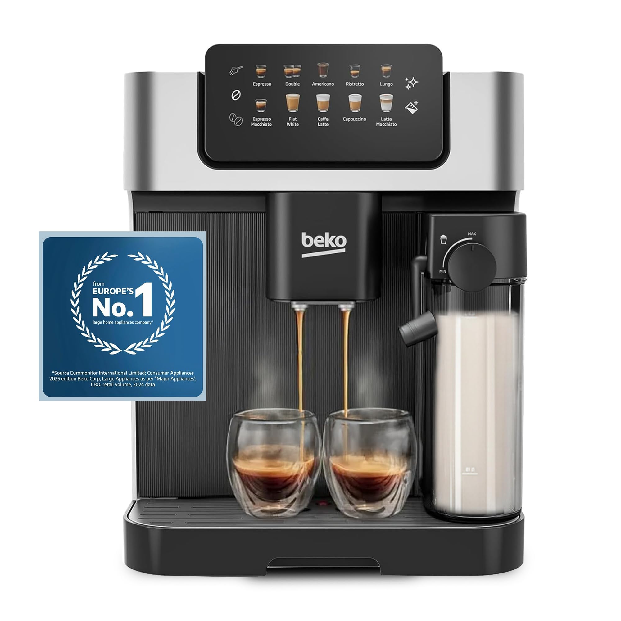 Beko Caffeexperto Bean To Cup With Integrated Milk Jug