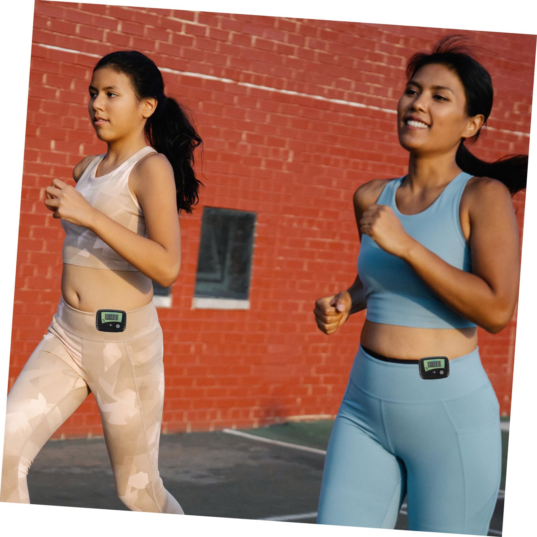 POPETPOP Lot de 10 Podomètres De Marche Compteur De Pas Podomètre Numérique Compteur De Calories Facile À Utiliser Batterie Noire