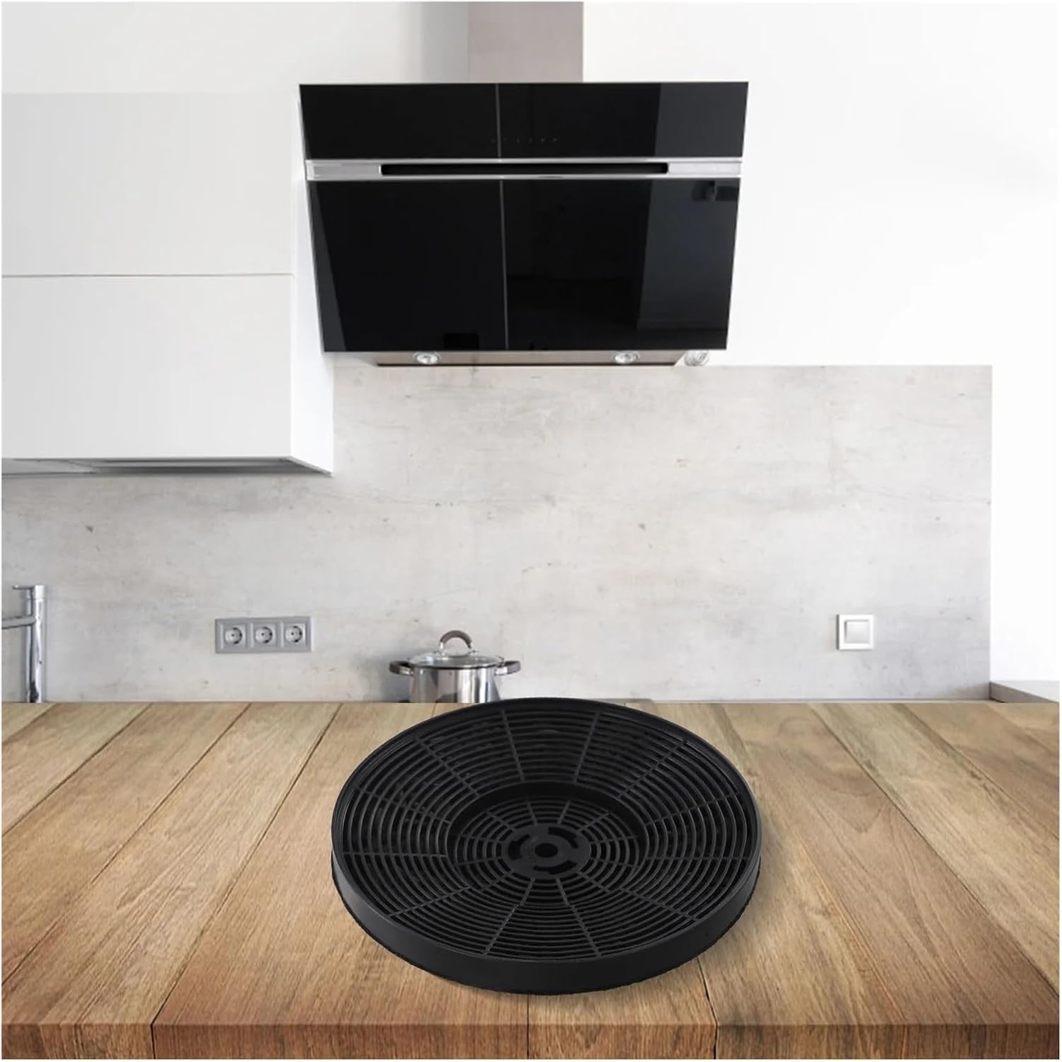 Kitchen Filter Range Hood Activated Carbon Filter 175mm*175mm*15mm Filter Air Filters Tool Household Accessories