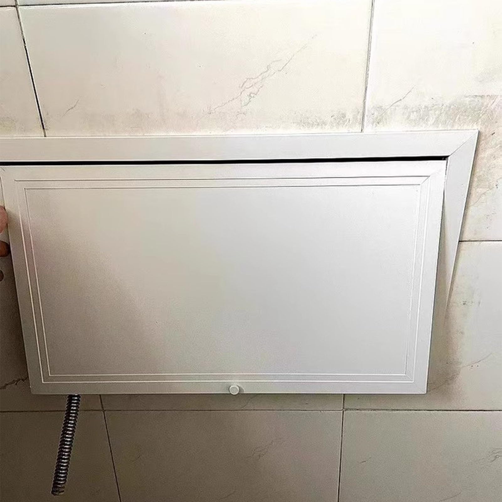 Aluminiowy panel dostępu 40 x 60 (39,9 x 69,9 cm) Drzwi z płytek ściennych do instalacji wodno-kanalizacyjnych i ctl Dostęp Niestandardowy rozmiar Łatwe wkładanie i bezpieczne D Solut