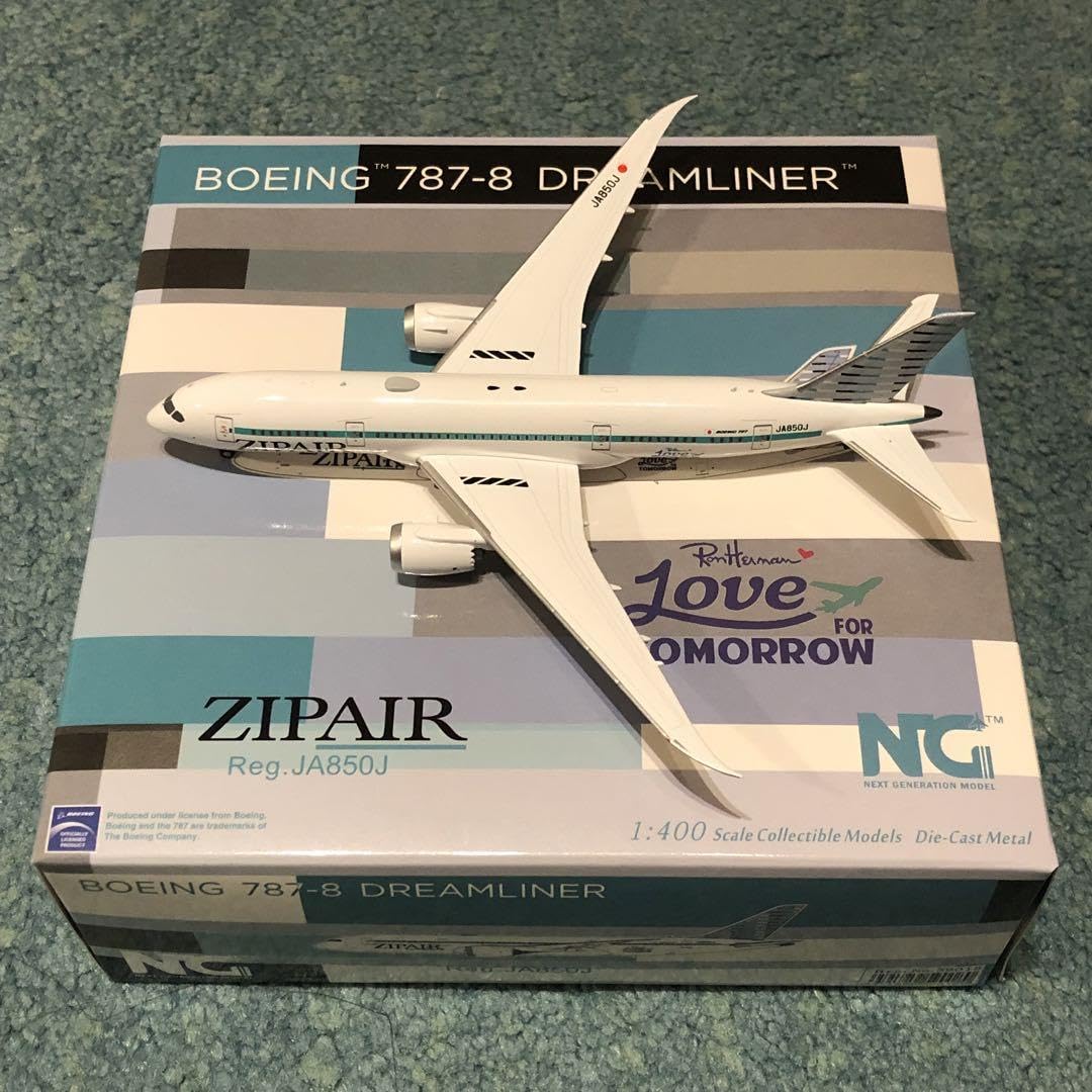 ZIPAIR 787-8 ジップエア ロンハーマン Ron Herman ZIPAIR、ロンハーマンとコラボ 初の特別塗装機は新造機JA850J