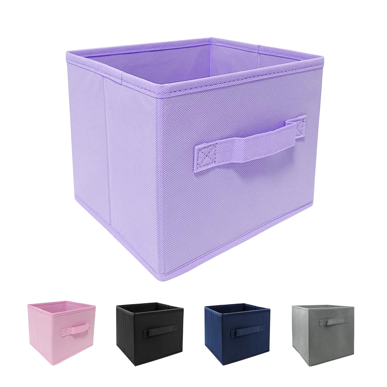 Amazon.com: EBIGIC Purple Cube Storage Bins 9.0