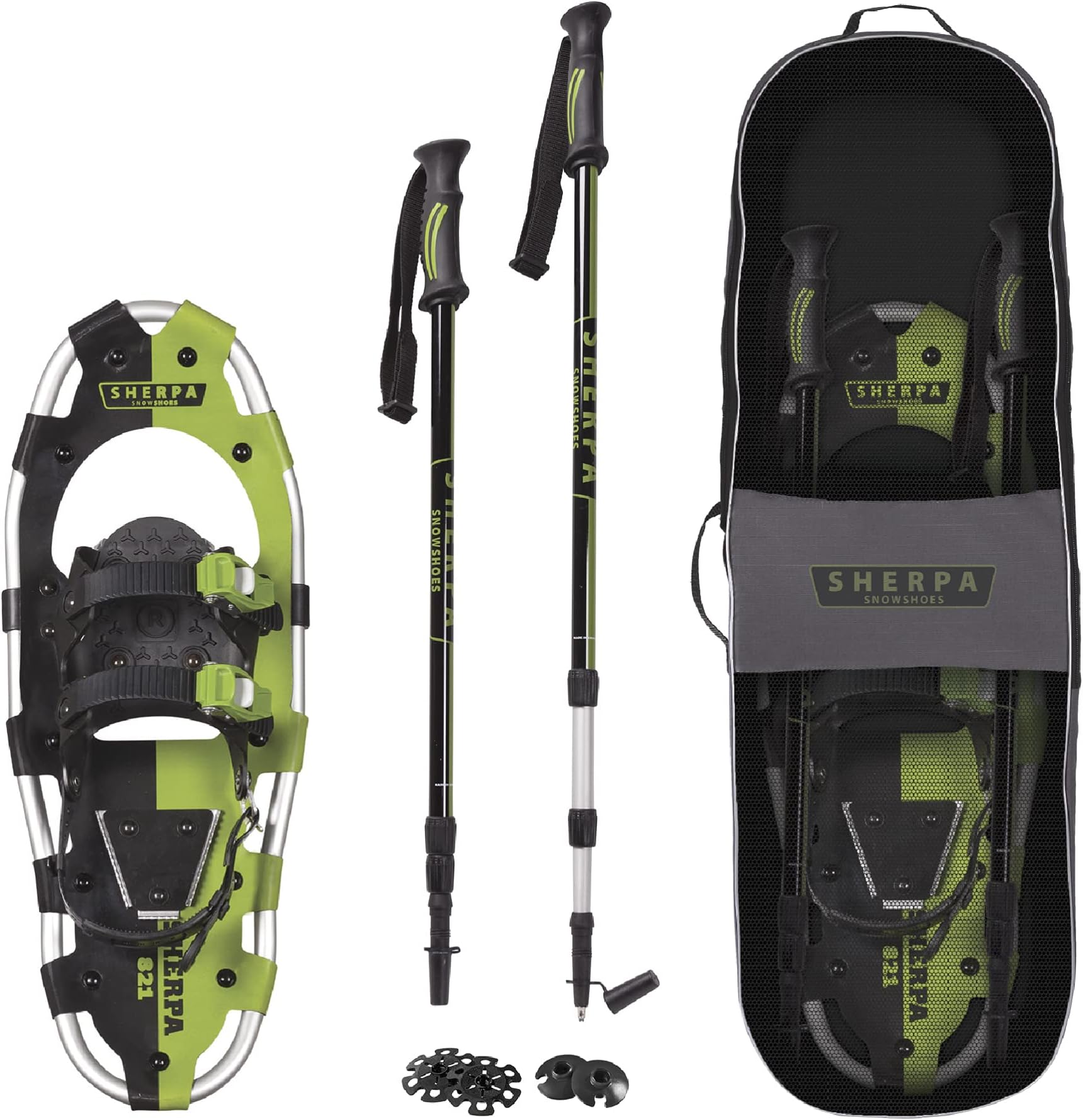 Sherpa Snowshoe, Snowshoes for Men & Women, Snowshoeing Kits for All Skill Levels, Multiple Sizes & Models