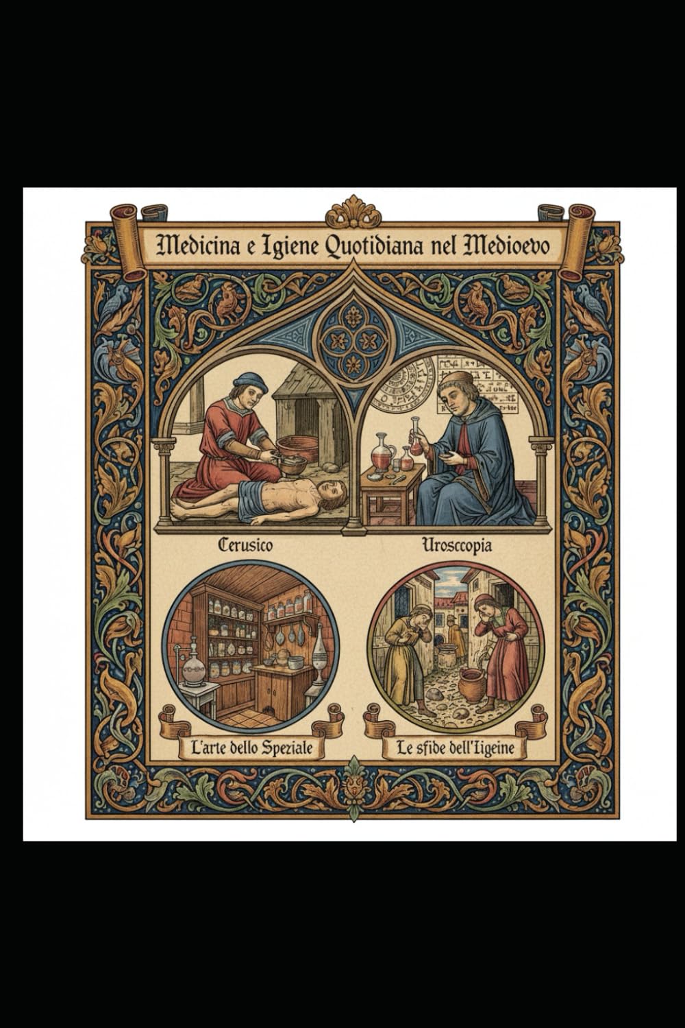 Medicina e Igiene quotidiana nel Medioevo (Vivere nel Medioevo: Tradizioni,Scienza e Società)